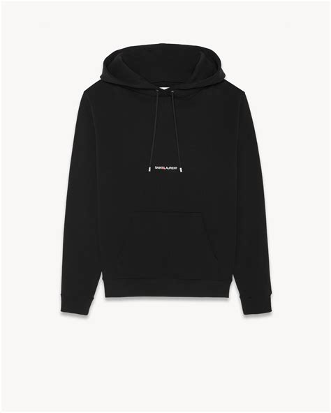 ysl hoodie womens|st laurent flannel hoodie.